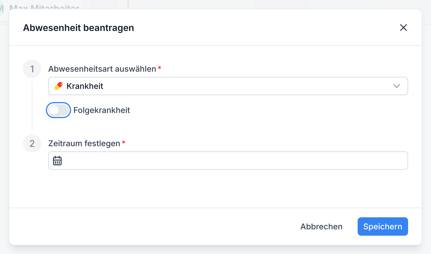 Der Schalter Folgekrankheit