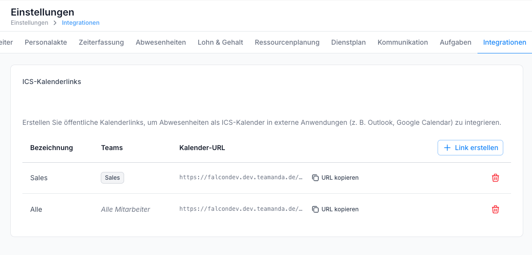 ICS Links