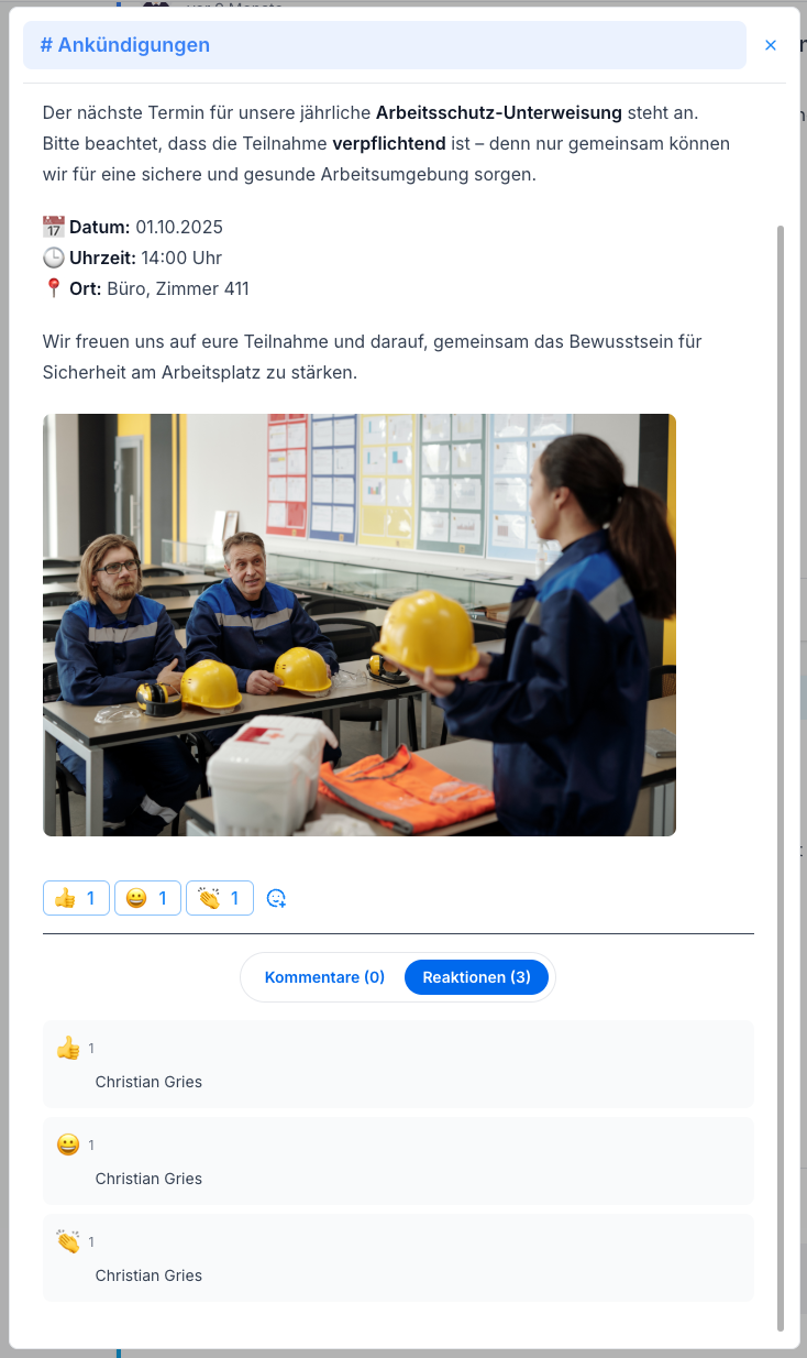 Web Beitrags-Details