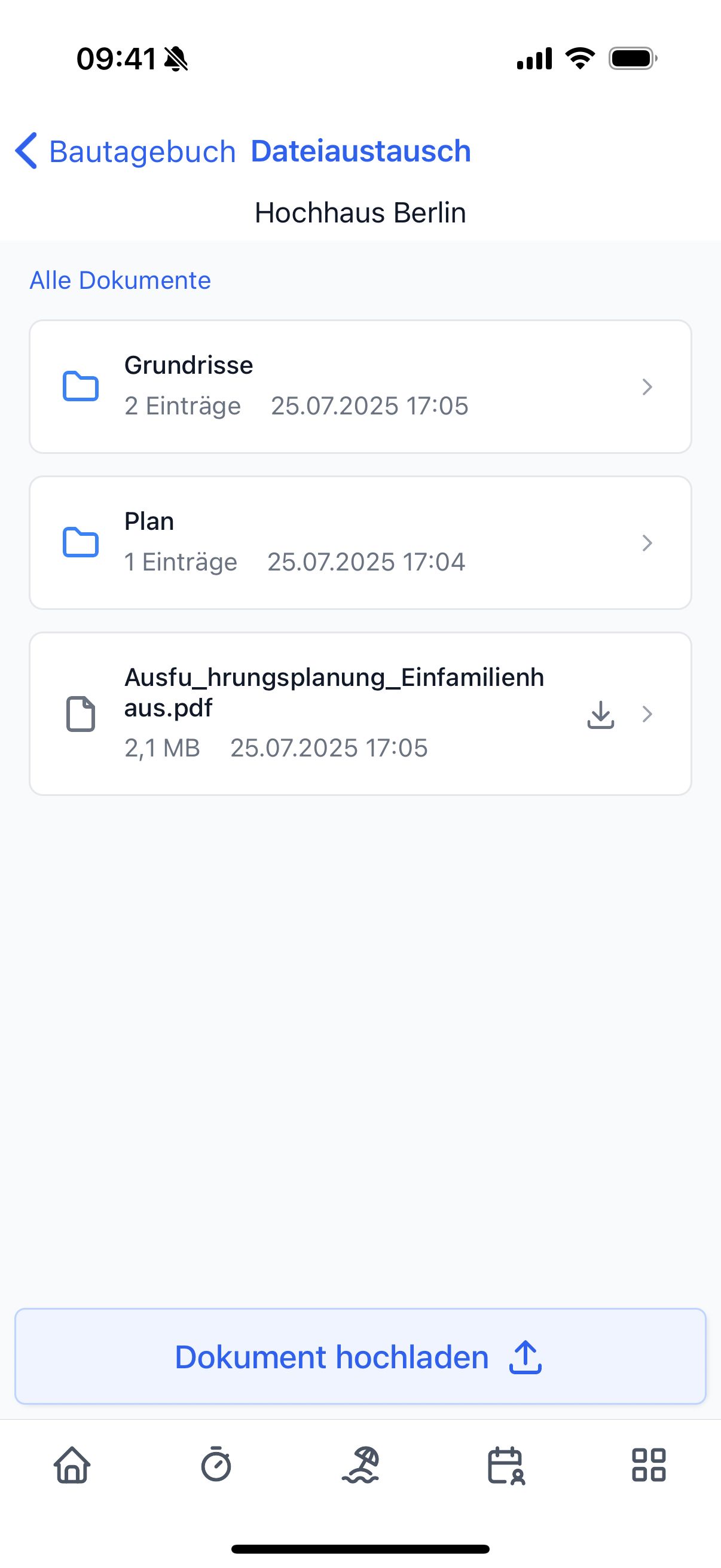 App Dateiaustausch